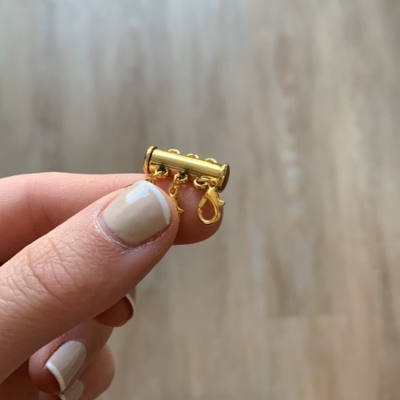 Anthropologie Necklace Triple Layering Clasp - Picture 5 of 5